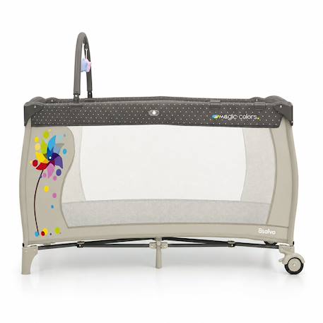 Broyeur complet pour berceau de voyage et plus Beige+Gris 6 - vertbaudet enfant 