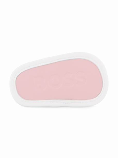 Sandale fille à scratch Blanc / rose 5 - vertbaudet enfant 