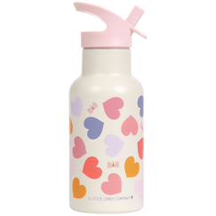 Puériculture-Gourde isotherme cœurs (350 ml)