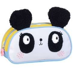 -Trousse panda 3d en tissu synthétique kstationery