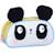 Trousse panda 3d en tissu synthétique kstationery Blanc / bleu / marine / bleu 1 - vertbaudet enfant 