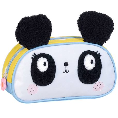 Fille-Accessoires-Trousse panda 3d en tissu synthétique kstationery
