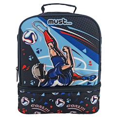 Puériculture-Sac goûter isotherme football goal must 24 cm sac déjeuner