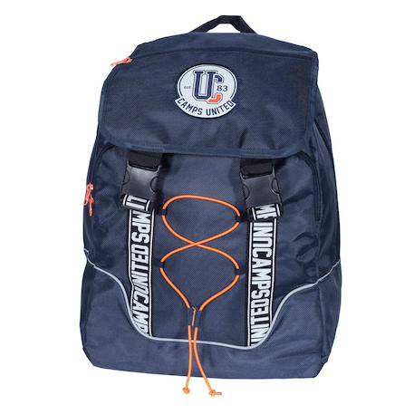 Sac à dos scolaire 2 compartiments camps united 42 cm Bleu marine 1 - vertbaudet enfant 