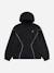 Veste légère à capuche avec fermeture zippée Black+Noir 1 - vertbaudet enfant 