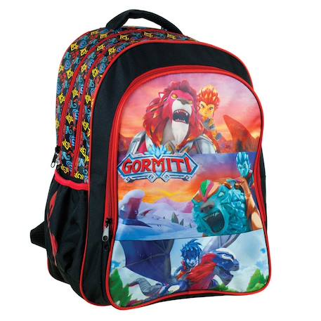 Sac à dos enfant gormiti imprimé pvc Rouge 1 - vertbaudet enfant 