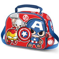 Puériculture-Sac gouter avengers cartoon 26 cm - sac déjeuner