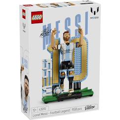 Jouet-Jeux d'imagination-Jeux de construction-Lego 43015 - lionel messi – légende du foot