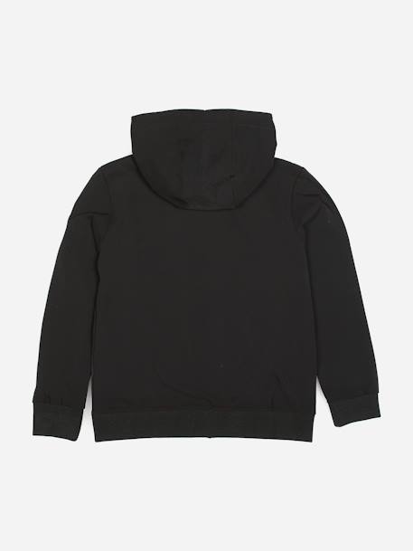 Veste garçon zippé à capuche Noir 2 - vertbaudet enfant 