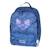 Sac à dos graphique papillon 42 cm zips Bleu marine 1 - vertbaudet enfant 