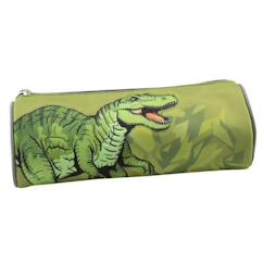 Jouet-Matériel scolaire-Trousse cylindrique dinosaure t?rex polyester