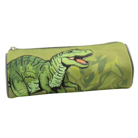 Fille-Accessoires-Trousse cylindrique dinosaure t?rex polyester