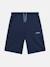 Short garçon taille élastique Bleu foncé+Noir 1 - vertbaudet enfant 
