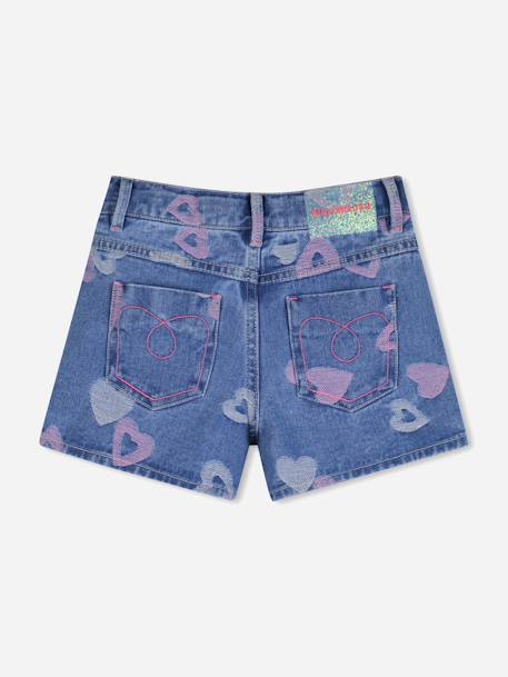 Short fille en jean Bleu 2 - vertbaudet enfant 