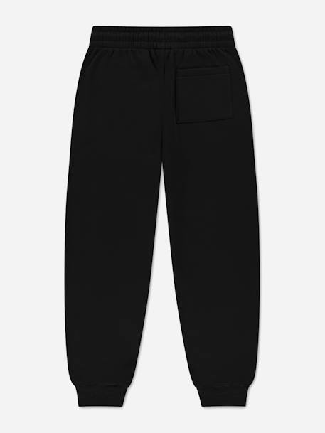 Jogging garçon taille élastique Bleu+Noir 5 - vertbaudet enfant 