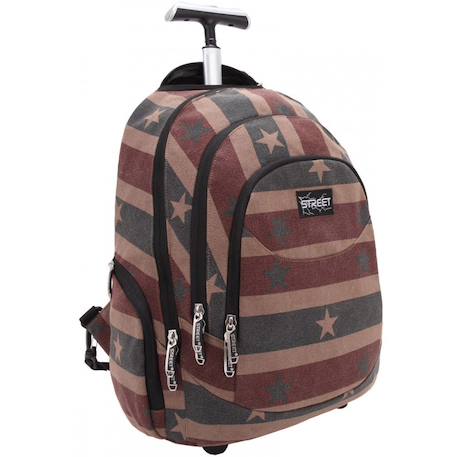 Fille-Accessoires-Sac à dos à roulettes street canvas star 47 cm