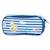 Trousse double compartiment rectangulaire kip sea 22 cm Bleu / blanc / bleu 1 - vertbaudet enfant 