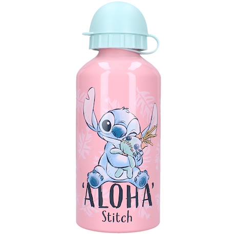 Fille-Accessoires-Gourde stitch aloha en aluminium 500 ml