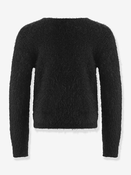 Cardigan avec cœurs fille Happy Girls noir 2 - vertbaudet enfant 