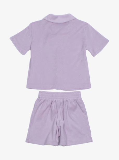Ensemble fille 2 pièces Beige+Bleu roi+Violet 8 - vertbaudet enfant 