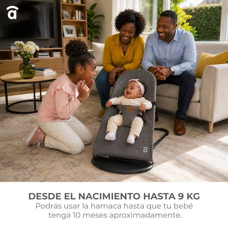 Transat bébé réglable et pliable Paradise Beige+Gris 6 - vertbaudet enfant 