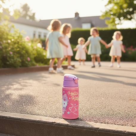 Gourde en aluminium hello kitty – bouchon à clapet 50 cl Rose 2 - vertbaudet enfant 