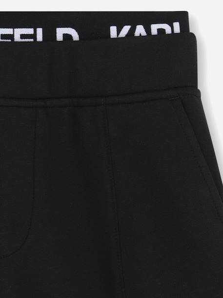 Bermuda garçon taille élastique Noir 2 - vertbaudet enfant 