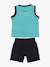Ensemble garçon 2 pièces Bleu / blanc+Noir / rouge+Vert / noir 11 - vertbaudet enfant 