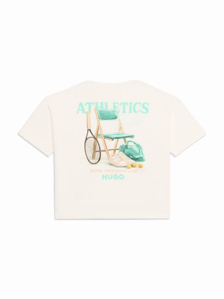 T-shirt  garçon à manches courtes Blanc 3 - vertbaudet enfant 