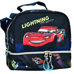 Puériculture-Sac goûter cars lightining mcqueen 21 cm - sac déjeuner