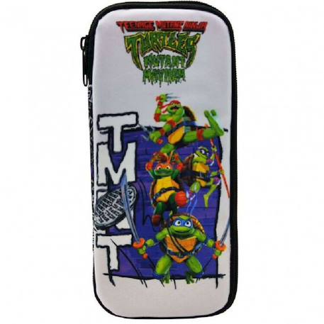 Fille-Accessoires-Trousse 2 compartiments tortues ninja mutant 23 cm