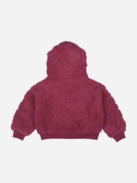 Ensemble deux pièces pour enfant sweat à capuche et pantalon doux Fuchsia 3 - vertbaudet enfant 