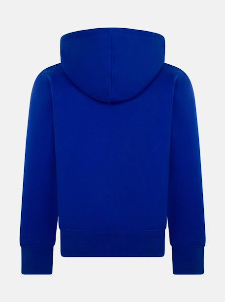 Sweat à capuche Bleu 2 - vertbaudet enfant 