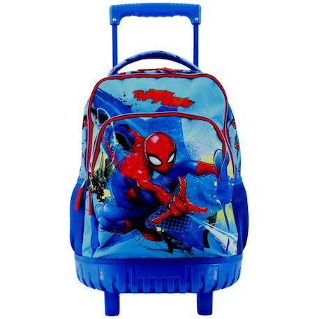 Garçon-Sac à dos trolley imprimé spiderman en polyester - spiderman