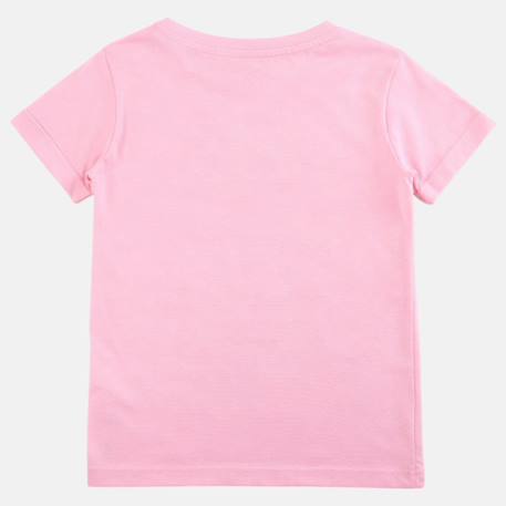 T shirt fille manches courtes Blanc+Fushia+Marine+Rosatre 16 - vertbaudet enfant 