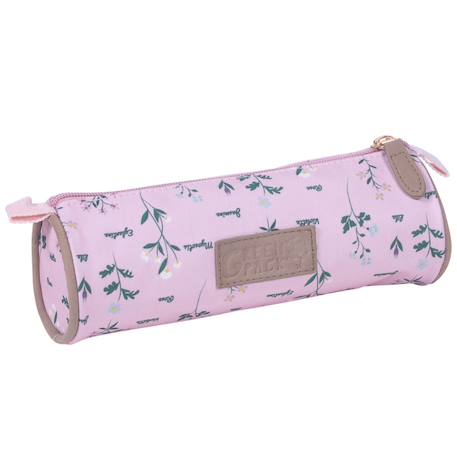 Fille-Accessoires-Trousse ronde greenpack 22 cm (botanique)