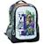 Sac à dos scolaire licence teenage mutant ninja turtles tortue ninja 45 cm Noir / vert / blanc 1 - vertbaudet enfant 