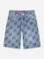 Short garçon coupe large Bleu 1 - vertbaudet enfant 