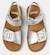 Sandales fille cuir bicho kids Gris moyen 3 - vertbaudet enfant 