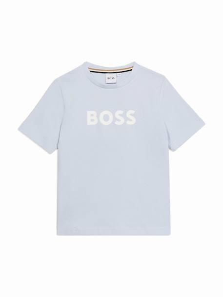T-shirt  garçon à manches courtes Bleu pâle+Vert pastel 1 - vertbaudet enfant 
