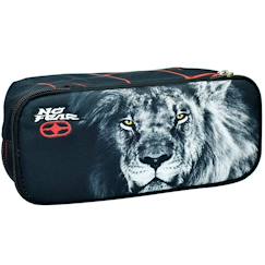 Jouet-Matériel scolaire-Trousse tissu imprimé lion no fear