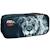 Trousse tissu imprimé lion no fear Noir / rose / gris 1 - vertbaudet enfant 