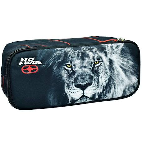 Fille-Accessoires-Trousse tissu imprimé lion no fear