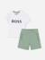 Ensemble garçon en coffret Vert 1 - vertbaudet enfant 