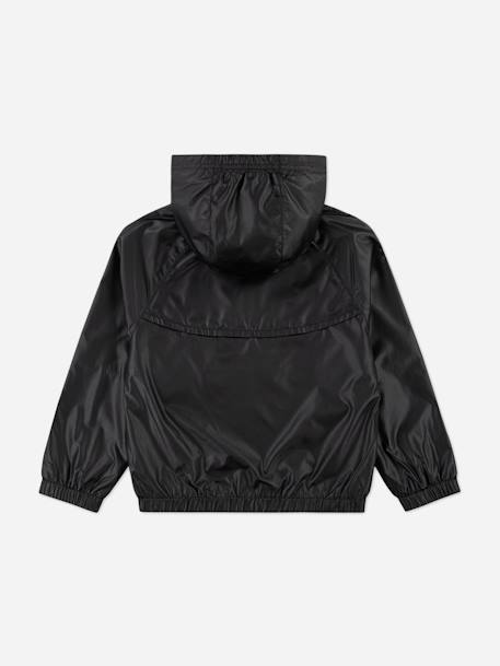 Veste légère à capuche Noir 2 - vertbaudet enfant 