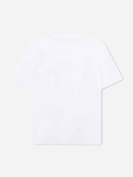 T-shirt  garçon à manches courtes Blanc+Noir 2 - vertbaudet enfant 