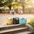 Cartable motif chat synthétique brillant Bleu+Jaune+Noir / blanc / gris 4 - vertbaudet enfant 