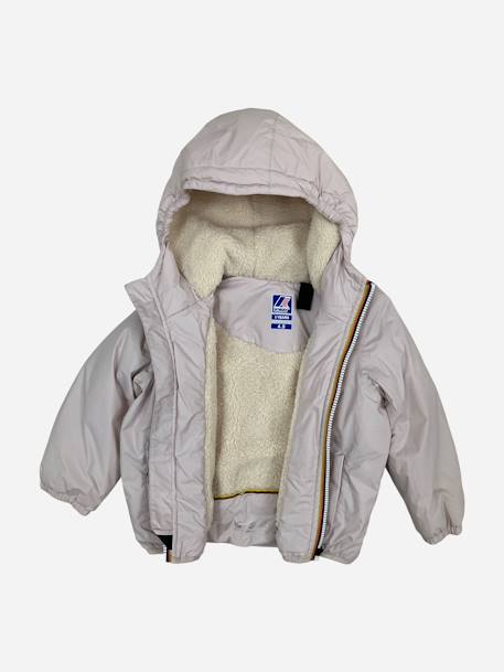 Blouson fille p. Le vrai 4.0 claude orsetto Rose 4 - vertbaudet enfant 