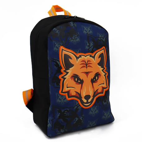 Sac à dos maternelle renard personnalisable cmp en tissu résistant Bleu marine 1 - vertbaudet enfant 