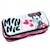 Trousse minnie fabulous 23 cm – 2 compartiments zip Bleu 1 - vertbaudet enfant 